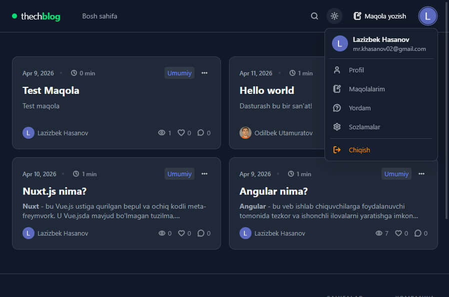 Tech Blog